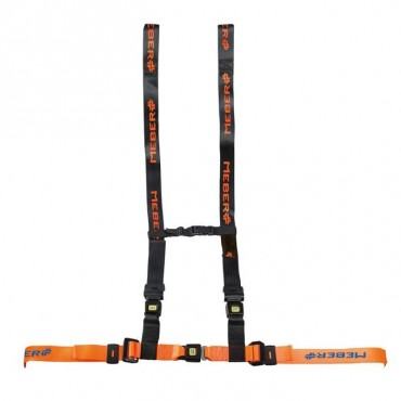 Cintura toracica arancio/nera con aggancio a 4 punti