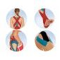 Leucotape K - Tape neuromuscolare BSN 5 m x 5 cm - nero - esempi d'uso