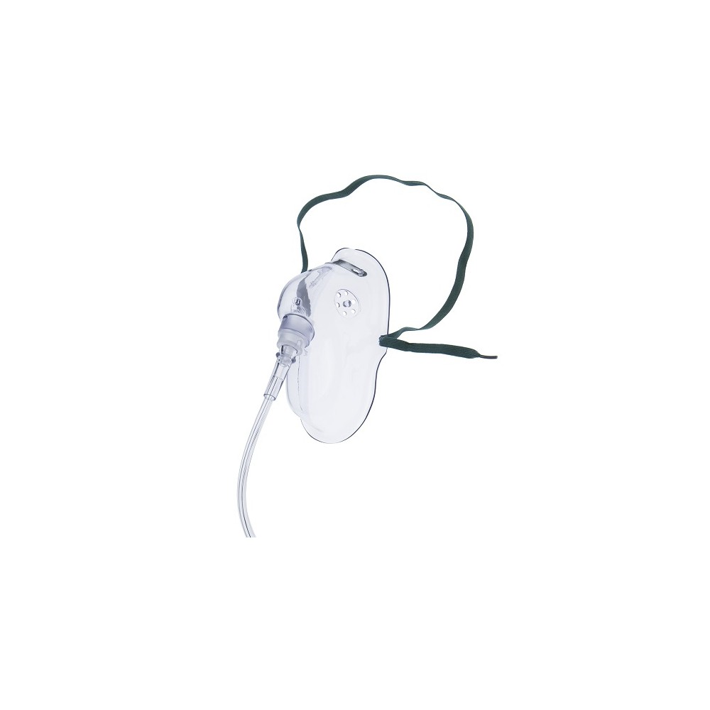Maschera Ossigeno con tubo adulto