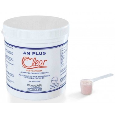 Polvere gelificante addensante AM Clear Arancia 250g edulcorato