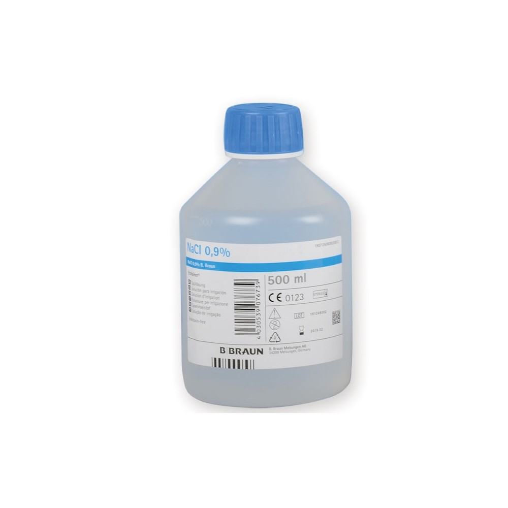 Soluzione Salina sterile B-Braun Ecotainer 500 ml - 10 flaconi