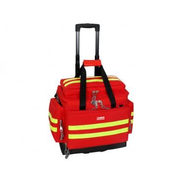 Borsa Smart con trolley media rossa