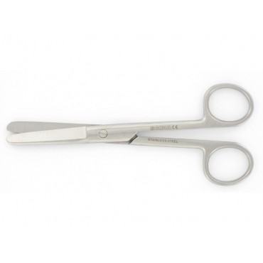 Forbici rette punte smusse 14.5 cm