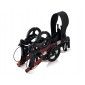 Deambulatore Compact pieghevole rosso - chiuso