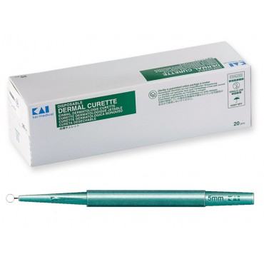 Curette dermatologiche Kai diametro 3 mm 20 pezzi
