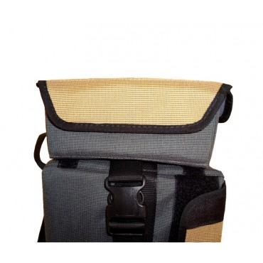 Borsa Colorado gialla-grigia in Cordura