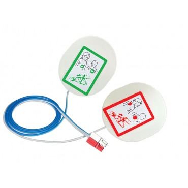 Placche pediatriche compatibili defibrillatori Cardiac Science, GE - Emed Italia