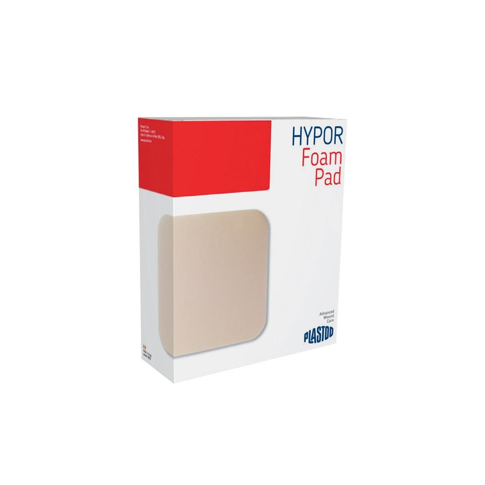 Hypor Foam Pad medicazione in schiuma di poliuretano sterile cm 10x10