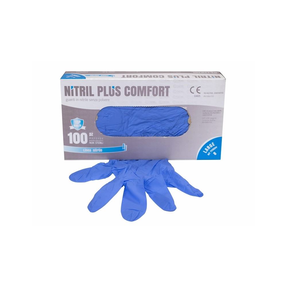 Nitril Plus Comfort Evo Tg. XS - 100 pezzi