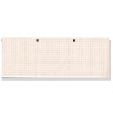 Carta termica ECG 112x100 mmxm x 300 griglia arancio -25 pacchi