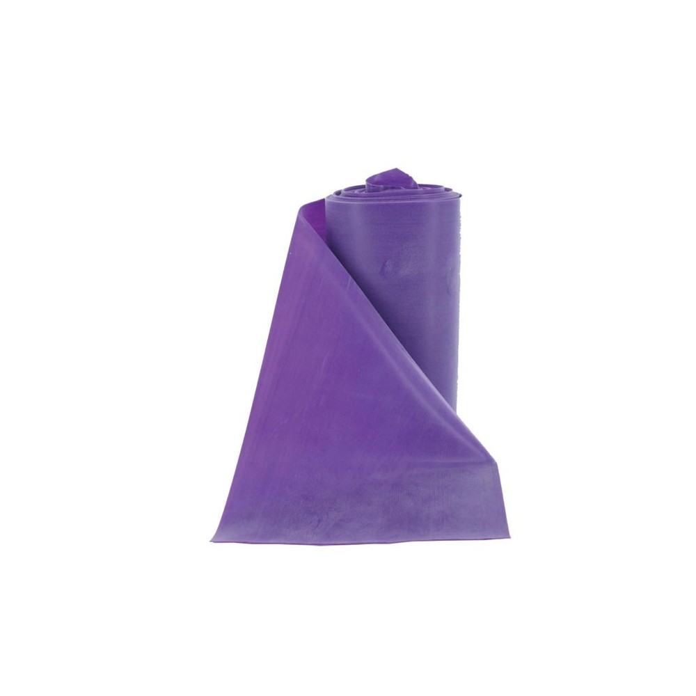 Bande élastique Cando – 5,5 M – Sans Latex – Extra Forte – Couleur Or – Pour Rééducation, Musculation, Fitness – Coupe à La Longueur Souhaitée