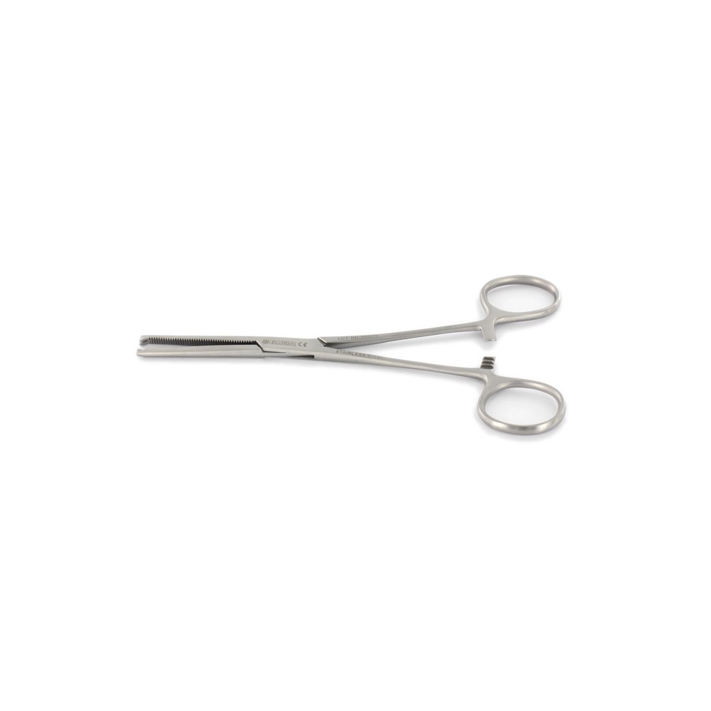 Pinza Kocher retta - 16 cm - 1x2 denti