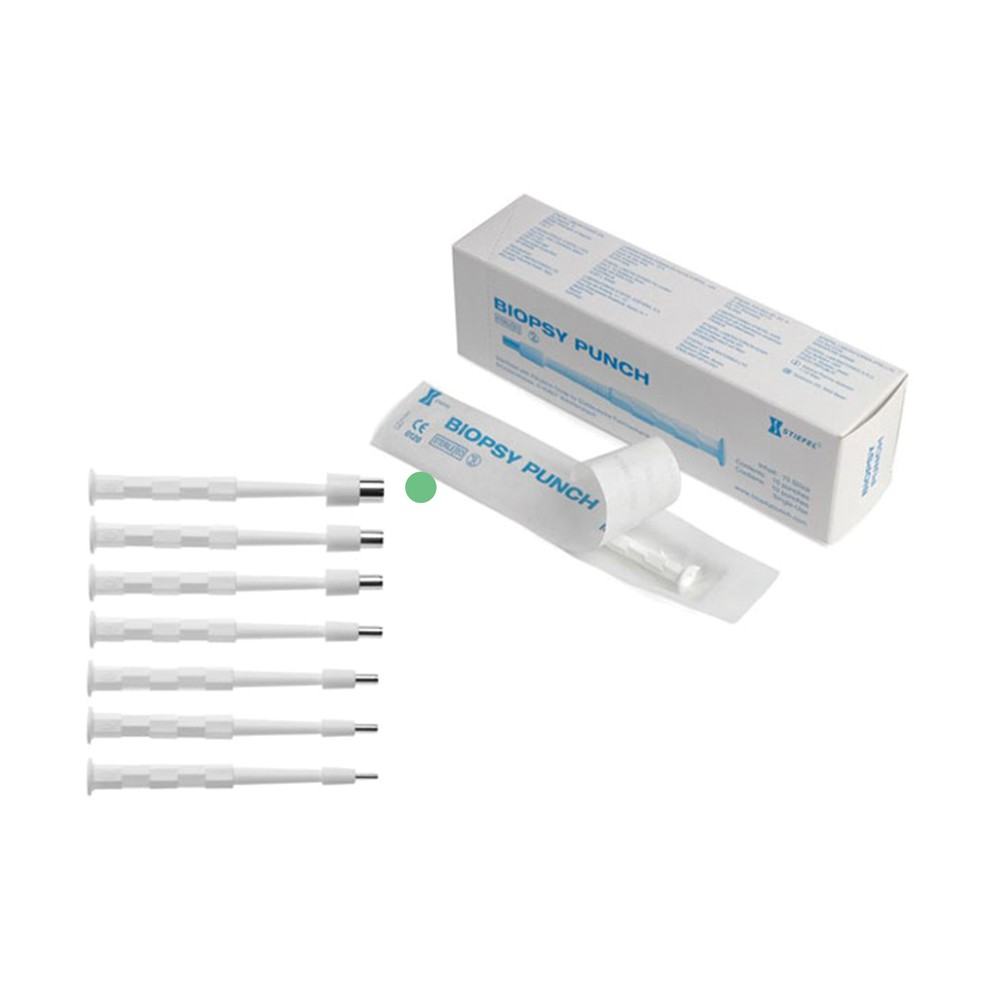 Curette biopsia Punch Stiefel sterile 8 mm - 10 pezzi