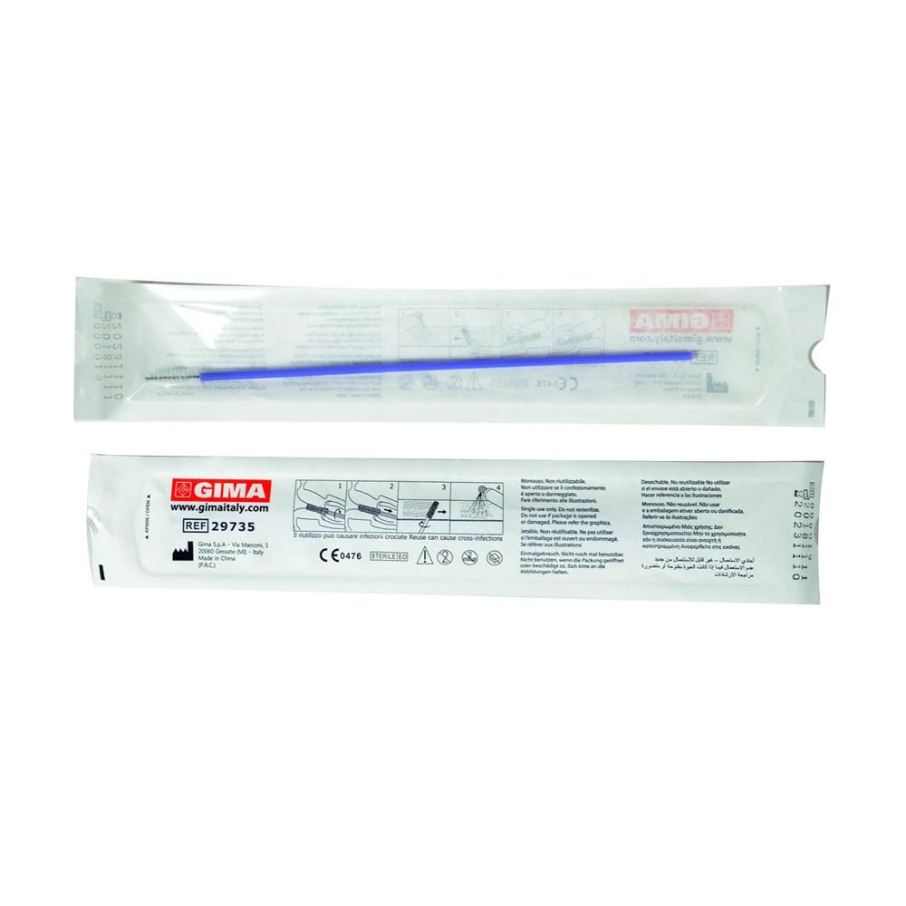 Gima Brush B spazzolino per prelievo endocervicale sterile - 100 pezzi