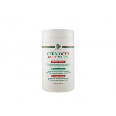 Salviettine Germocid basic - alcol 60% - 220 pezzi