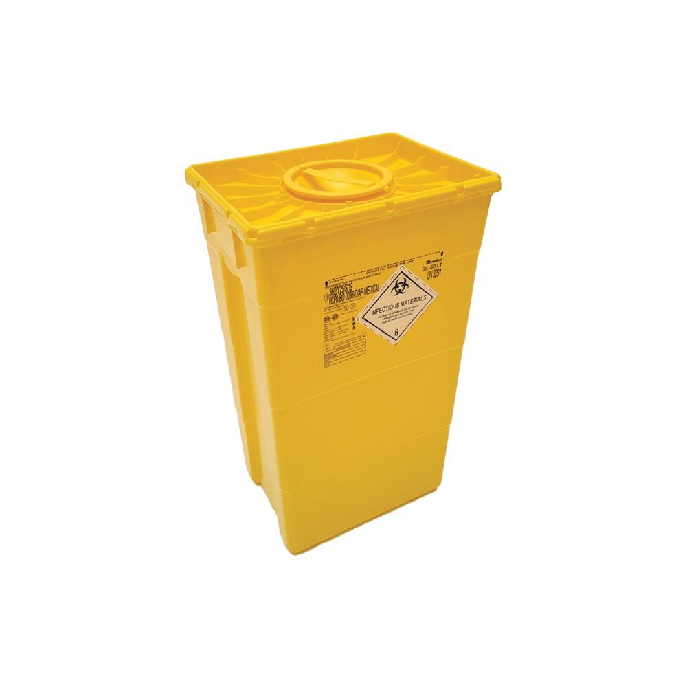 Contenitore rifiuti speciali 60 lt - tappo doppio