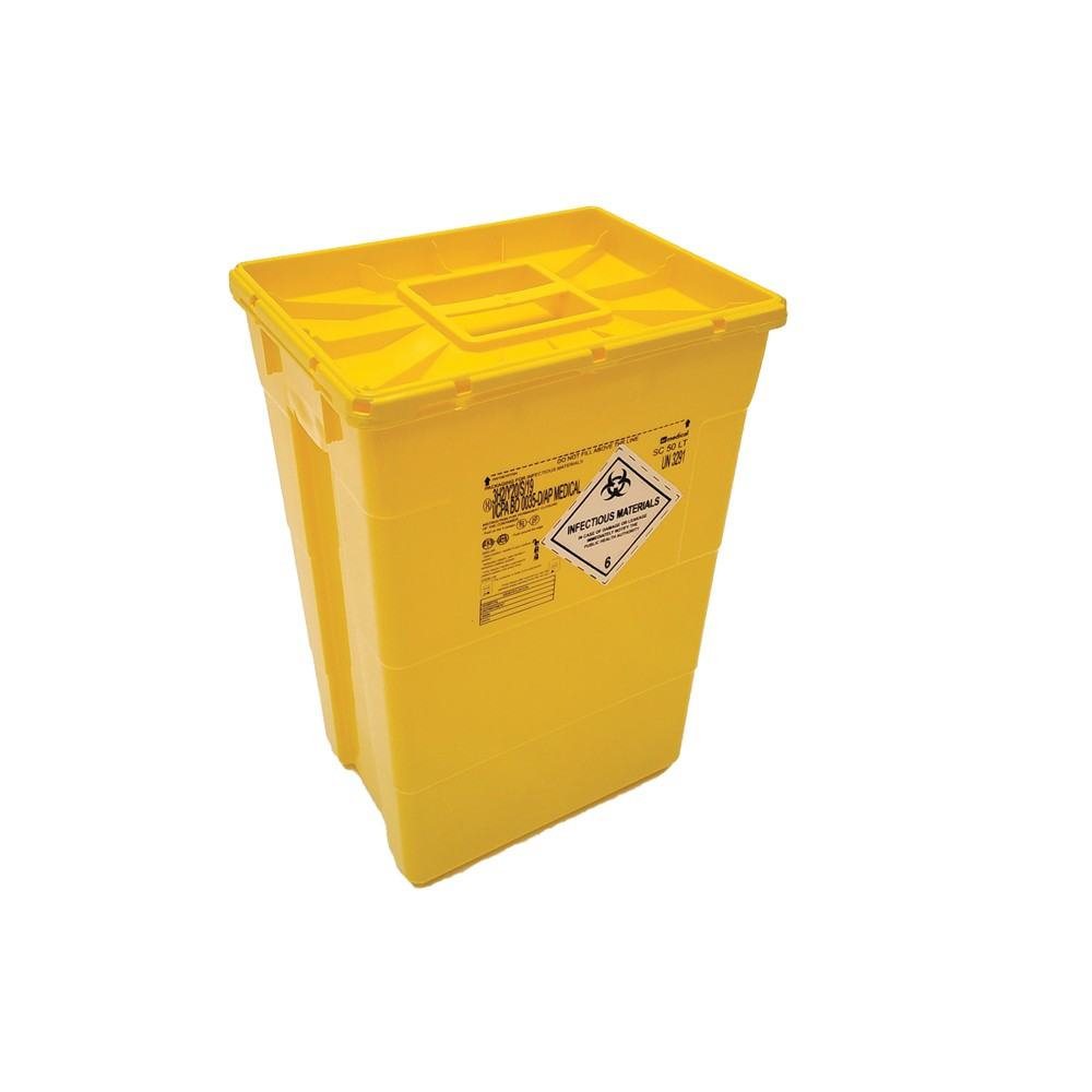 Contenitore rifiuti speciali 60 lt - tappo singolo