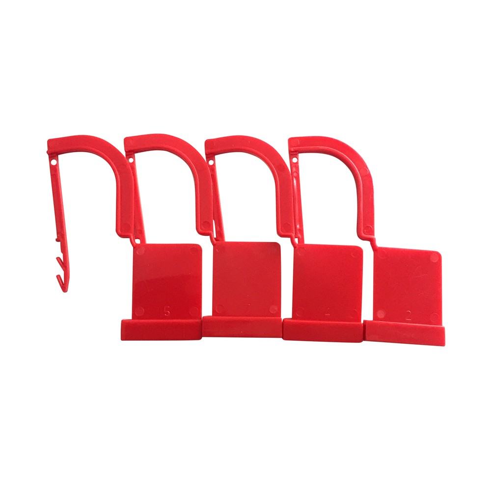 Sigillo di sicurezza rosso - 100 pezzi