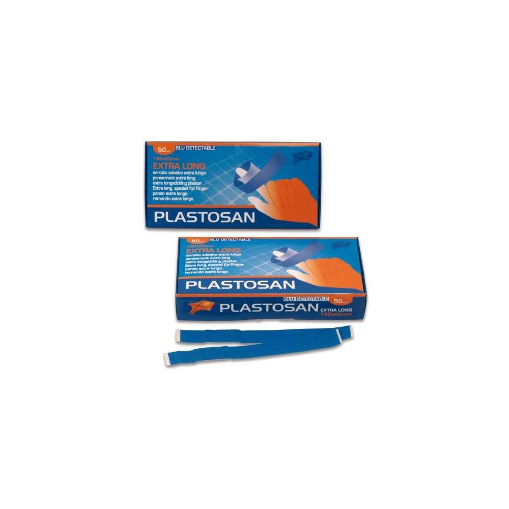 Cerotti Extra Long cm.18x2 Blu Detectable - 50 pezzi