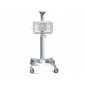Carrello regolabile per linea monitor Vital