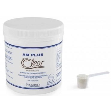 Polvere gelificante addensante AM Clear Caffè 250g edulcorato