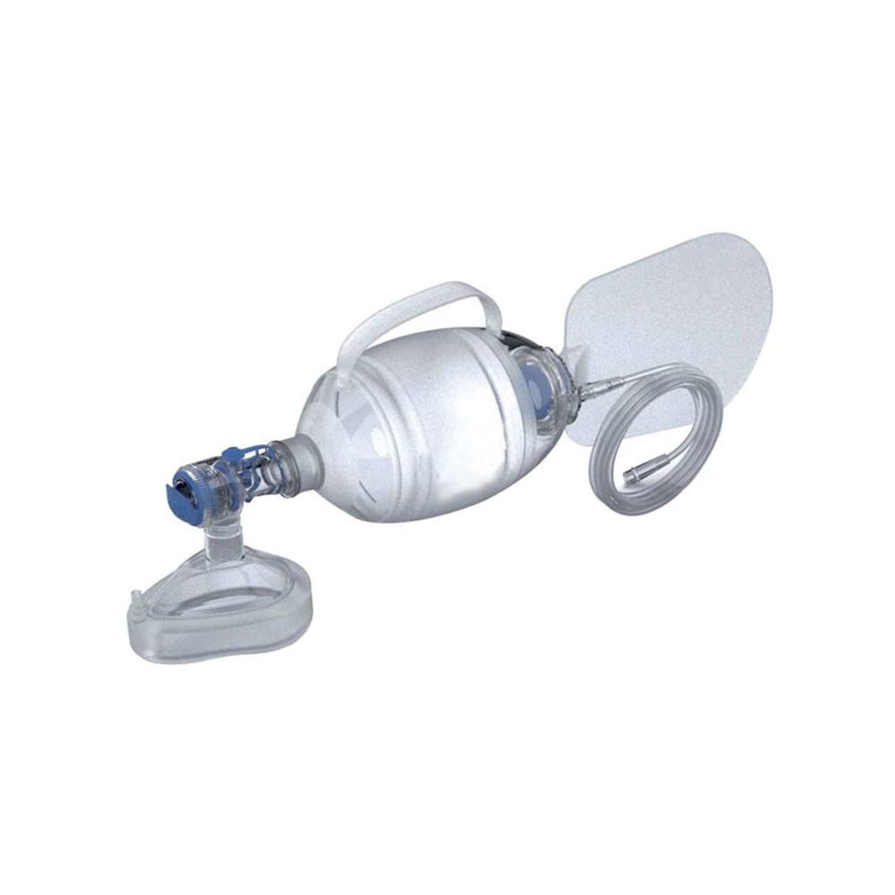Kit pallone rianimatore in silicone con mascherina n. 5 - adulti