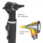 Otoscopio a fibre ottiche Gimalux blu - caratteristiche tecniche