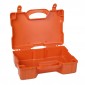 Cassetta di pronto soccorso in plastica vuota 290x215x90mm - aperta