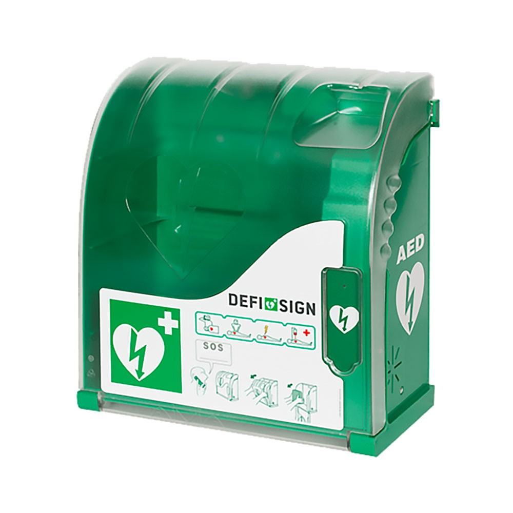 Teca Aivia 100 per defibrillatore con allarme e illuminazione
