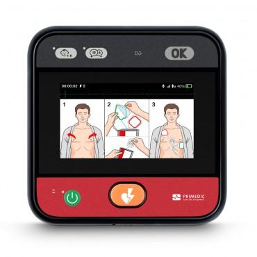 Defibrillatore semiautomatico HeartSave myPAD con display - Primedic