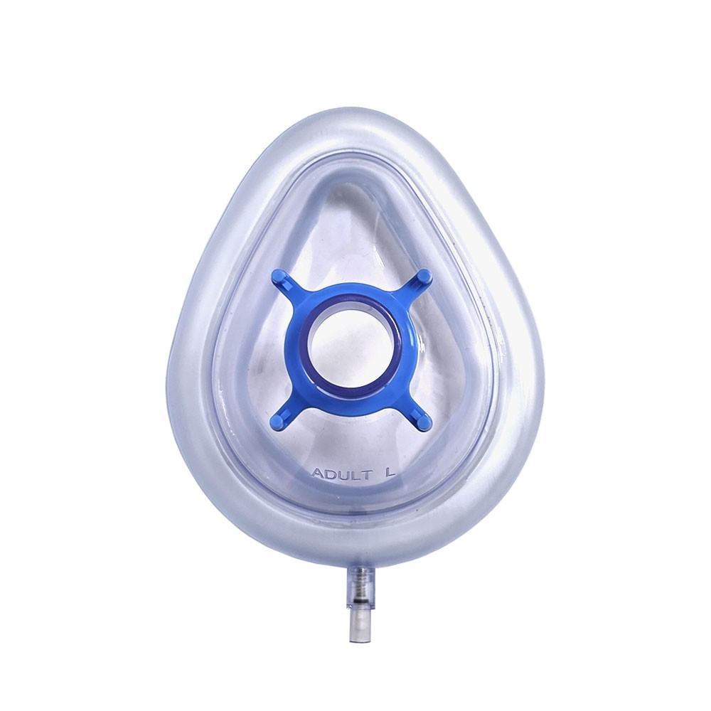 Maschera rianimazione PVC mis.5 Adulto L - ghiera blu
