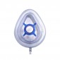 Maschera rianimazione PVC mis.5 Adulto L - ghiera blu
