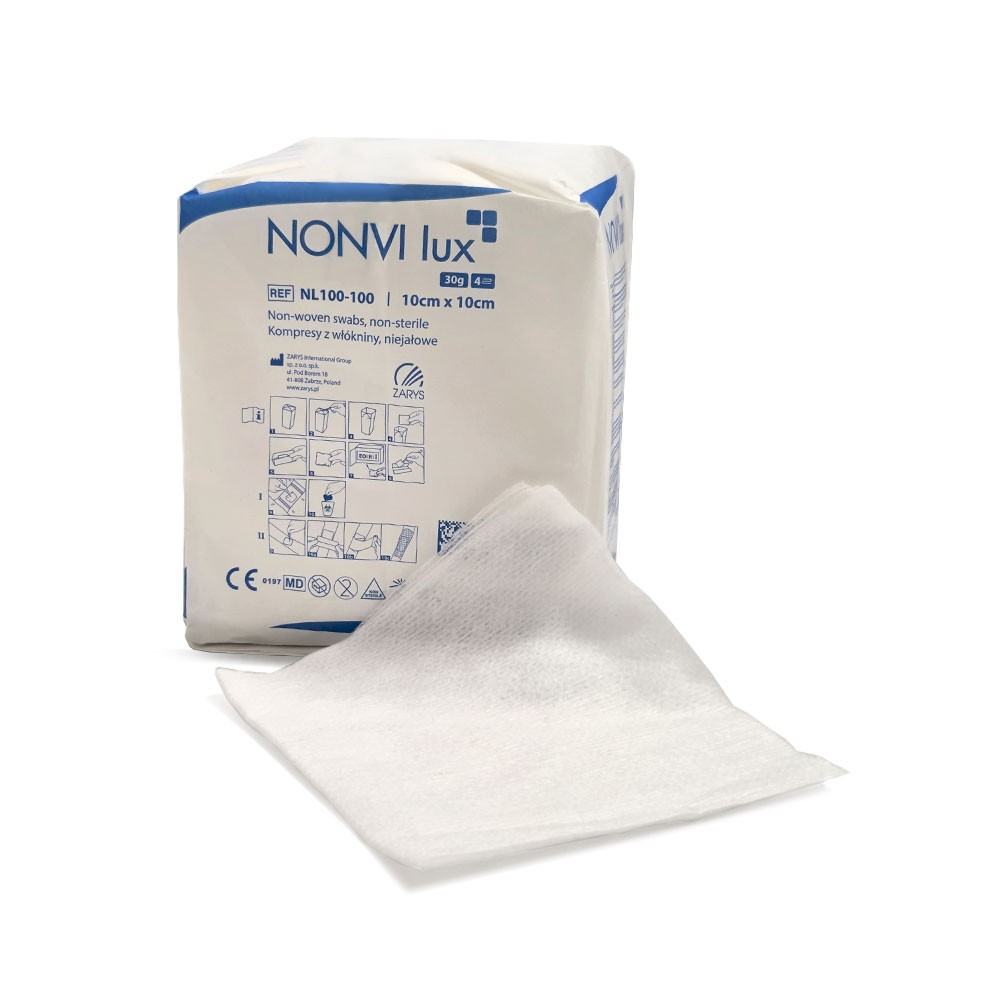 Compressa non sterile cm TNT 10x10 - 100 pezzi