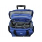 Borsa Smart con trolley media blu - interno