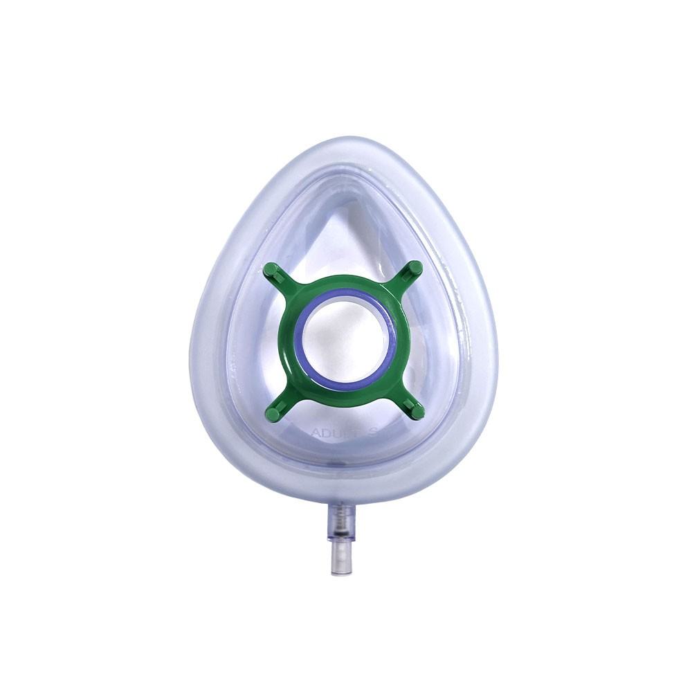 Maschera rianimazione PVC mis.3 Adulto S - ghiera verde
