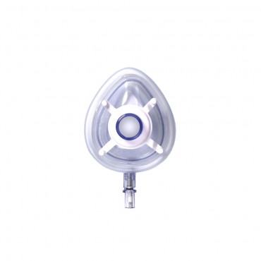 Maschera rianimazione PVC mis.0 neonatale - ghiera bianca