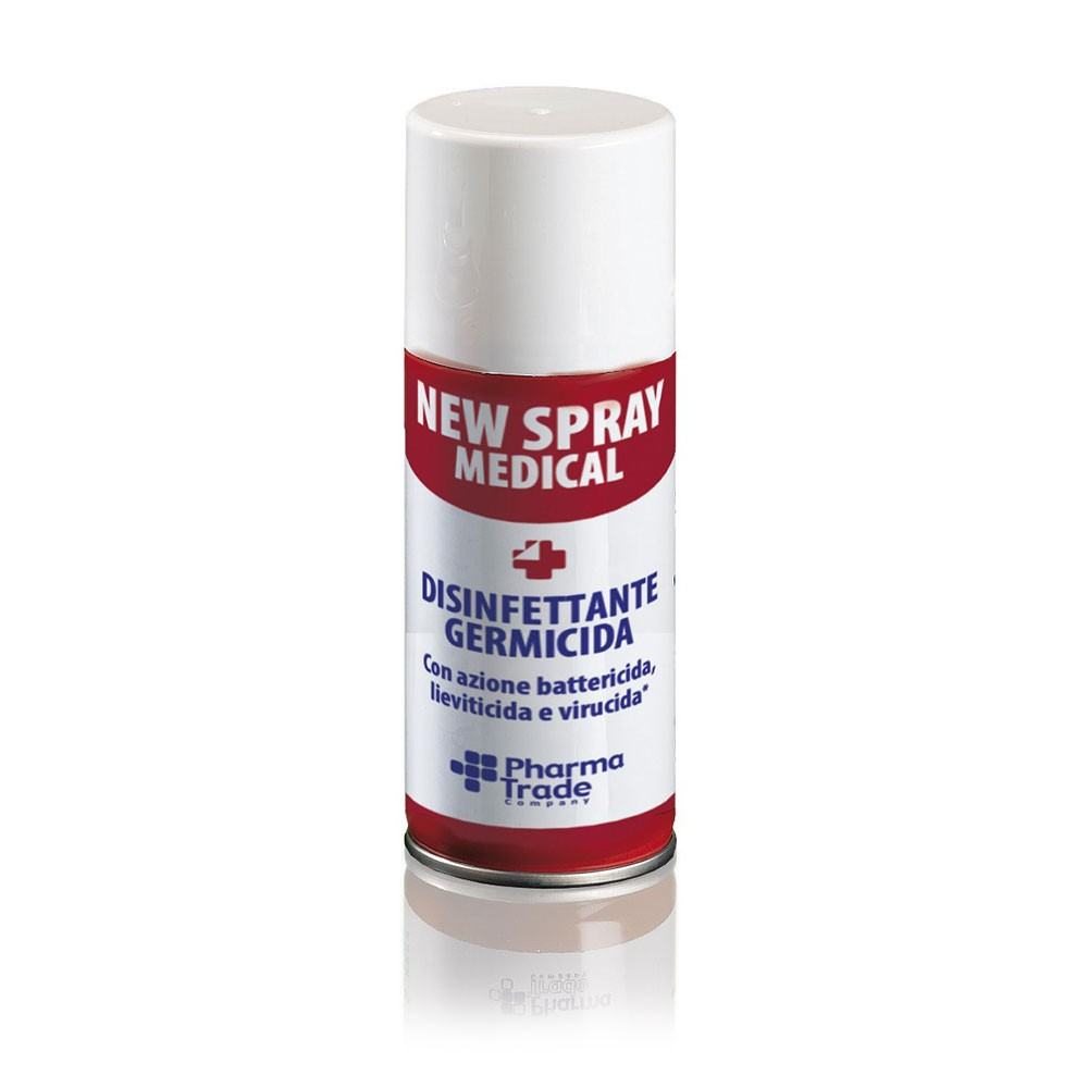 New Spray medical disinfettante a svuotamento totale 150 ml. PMC