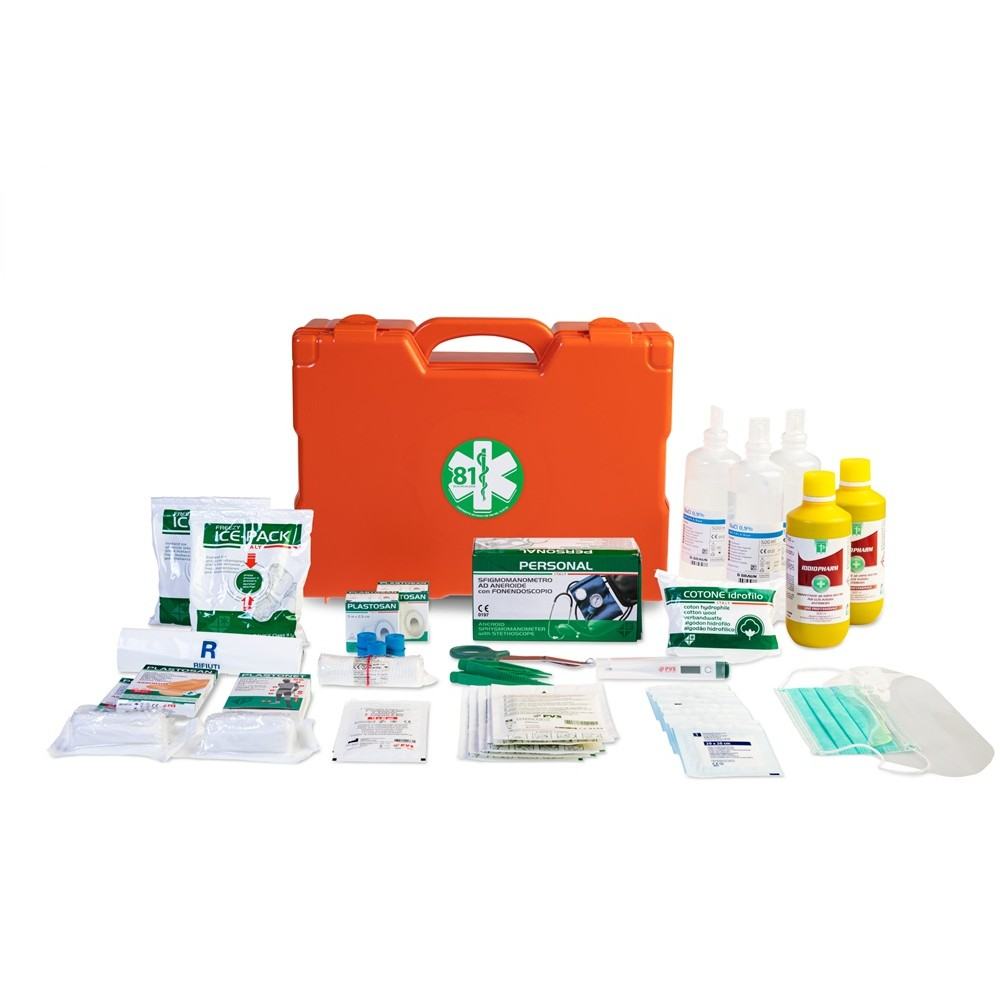 Kit pronto soccorso allegato 1 con contenuto