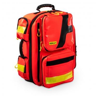 Zaino di emergenza XL MeBer Alfa rosso fluo - giallo fluo