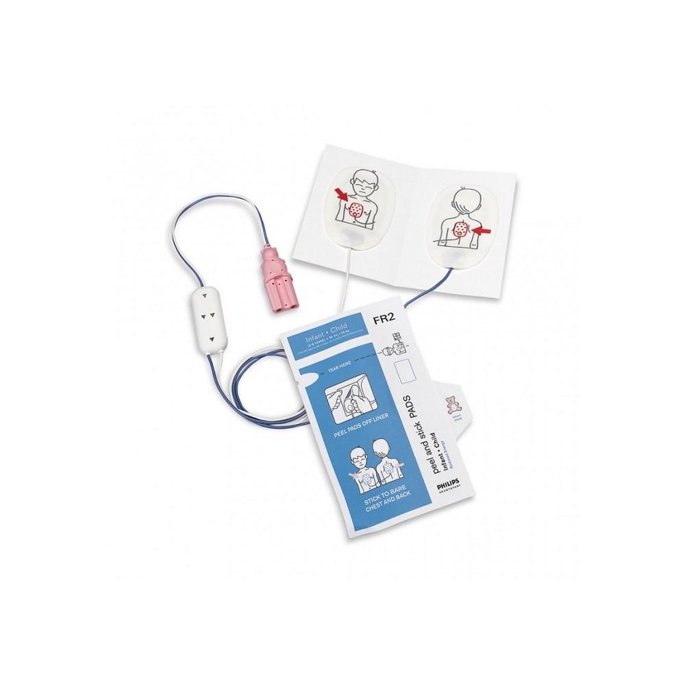 Placche pediatriche originali defibrillatore Hearthstart FR2