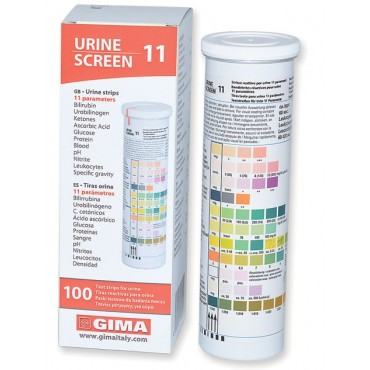 Strisce urine 11 parametri - 100 strisce
