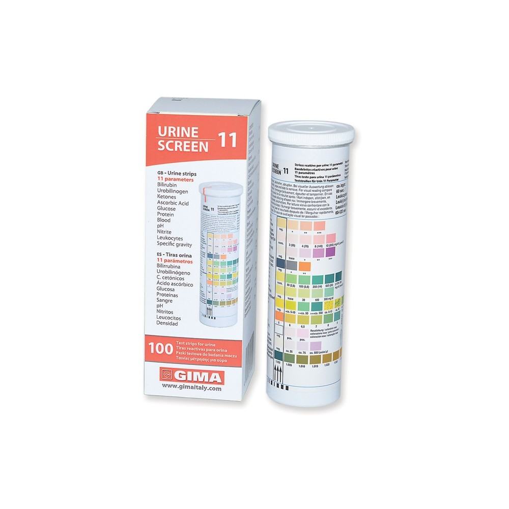 Strisce urine 11 parametri - 100 strisce - confezione