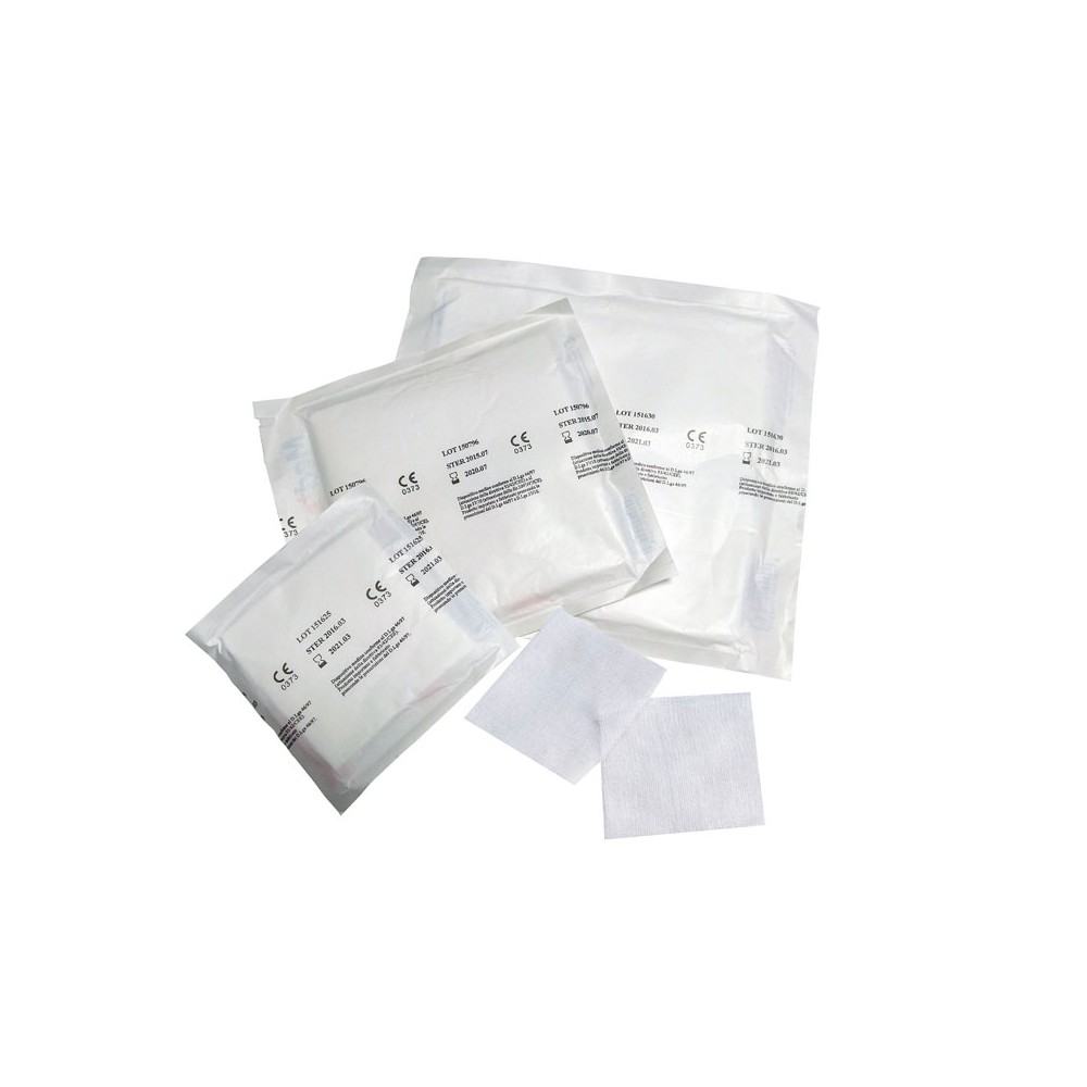 Garza cotone sterile cm 20x20 - 25 strati