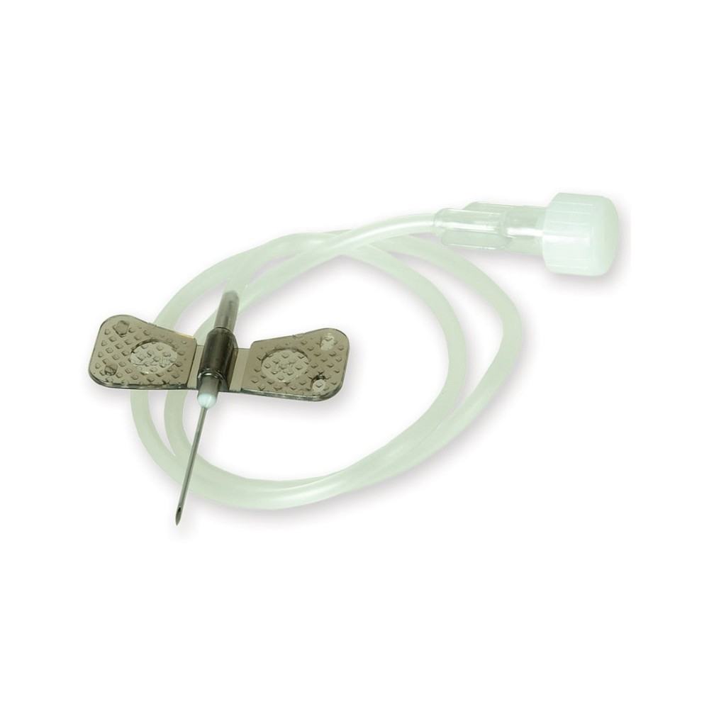 Ago a farfalla sterile 22G nero - 100 pezzi