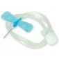 Ago a farfalla sterile 23G blu - 100 pezzi