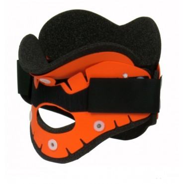 Collare bivalva Regular Arancio 54-58 cm