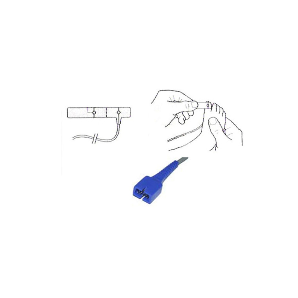 Sensore Infant Monouso compatibile Nellcor Oximax