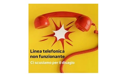 Interruzione linea telefonica