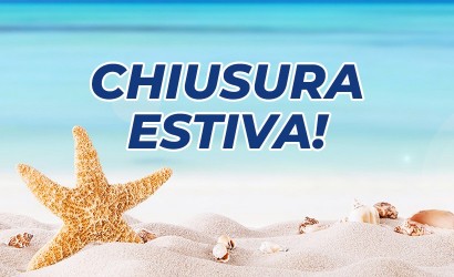 Chiusura estiva 2026